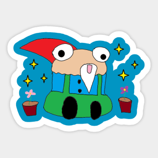 Garden Gnome Sticker